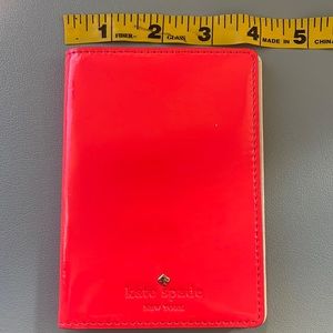 Kate Spade Patent Leather Passport Cover - Like New